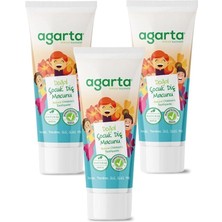 Mythriva Doğal Florürsüz Çocuk Florürsüz Diş Macunu Çilekli 75 ml (3 Adet)