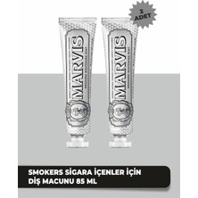 Mythriva Marvis Smokers Whitening Mint Diş Macunu 85 ml x 2 Avantajlı Set