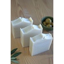 Mythriva 3 Kalıp Zeytinyağlı Sabun Özel Üretim El Yapımı Saf Zeytin Yağı Sabunu 3 Adet Pure Olive Oil Soap