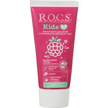 Mythriva R.o.c.s. Kids 3-7 Yaş Ahududu Smoothie Tadında Florürsüz Diş Macunu 45G