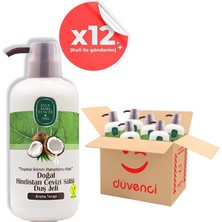 Mythriva Eyüp Sabri Tuncer Doğal Hindistan Cevizi Sütlü Duş Jeli 600 ml x 12