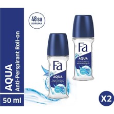 Mythriva Fa Aqua Roll-On 50 ml X2 Set – Uzun Süre Ferahlık, 48 Saat Koruma