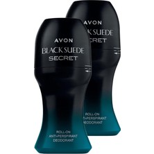 Mythriva Avon Black Suede Secret Erkek Rollon 50 Ml. Ikili Set