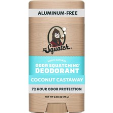 Mythriva Dr. Squatch Dr. Squatch Coconut Castaway Alüminyumsuz Stick Deodorant 75GR