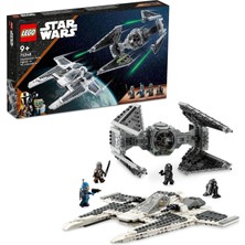 Mythriva LEGO 75348 Star Wars Mandalorian Fang Fighter Tıe Interceptora Karşı