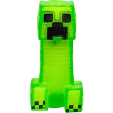 Mythriva Heroes Of Goo Jit Zu Minecraft Esnek Karakterler, Creeper, Süper Çıtır Goo Içinde Gizli Barut Parçasıyla Doldurma, Onu Boyutunun 3 Katına Kadar Uzatın - Duyusal Oyuncaklar