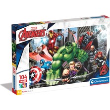 Mythriva Clementoni - 104 Maxi Parça Puzzle - Avengers