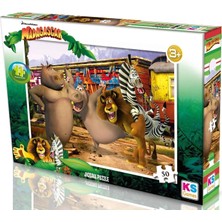 Mythriva Madagascar 50 Parça Puzzle