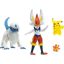 Mythriva Pokemon Battle Aksiyon Figür ve Figür 4'lü Set
