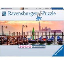 Mythriva Ravensburger 1000 Parçalı Panoramik Puzzle Gondollar
