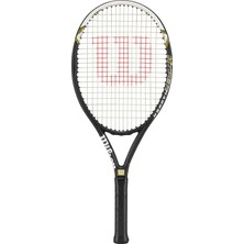 Mythriva Wilson Tenis Raketi, Hyper Hammer 5.3, Yeni Başlayanlar ve Eğlence Oyuncuları, Sap Kalınlığı L3, Siyah/beyaz/yeşil, WRT58610U3
