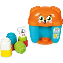 Mythriva Clementoni Soft Clemmy Yumuşak Blok Kova Seti Köpekçik