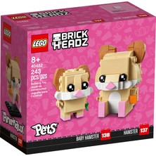 Mythriva LEGO Brickheadz Pets Hamster 40482 243 Parça