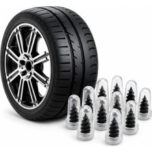 Mythriva Jaova Lastik Tamir Çivisi 10'lu Set – 20 x 25 mm Vidalı Tubeless Lastik Tamir Vidası, Otomobil Motosiklet Için Pratik Lastik Delik Onarım Aparatı