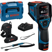 Mythriva Bosch Pro GIS12V‑800‑16 Kızılötesi Termometre, Tip K Arayüz ve Sıcaklık
