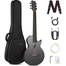 Mythriva Enya Nova Go Sp1 Bk Siyah Renk Elektro Akustik Gitar