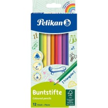Mythriva Pelikan 12LI Üçgen Kuru Boya