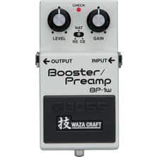Mythriva Boss BP-1W Waza Craft Clean Booster/preamp Pedalı