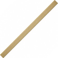 Mythriva Özen (1 Adet) Mat Sarı Renk Çizgili Çekmece Kulp 1184 mm Modern Uzun Dolap Mobilya Kulbu Soft Altın