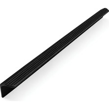 Mythriva Lüx Olifka Çizgili Mat Siyah Mobilya Kulpu 640 mm Çekmece Dolap Kapak Kulp Modeli Şık Tasarım