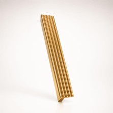 Mythriva Özen 320 mm 32 cm Çizgili Bronz Metal Mobilya Kulpu Uzun Çekmece Dolap Kapak Mutfak Dolabı Kulbu