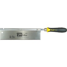 Mythriva Stanley Fatmax Ince Testere (Katlanabilir, Ekstra Geniş Bıçak, Arka Kısmı Çelik Takviyeli, Ergonomik Sap) 0-15-252