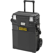 Mythriva Stanley - Fatmax Mobil Iş Istasyonu (54,9 x 73,3 x 41,3 Cm, Ağır Yük Tekerlekleri, Otomatik Güvenlik Kilidi, Iz Edilebilir Teleskopik Sap, Yan Saplar) 1-94-210
