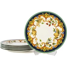 Mikasa Moor Capri Flora 6lı Pasta Tabağı Seti 19CM
