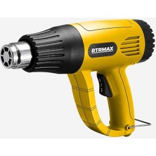 Mythriva Rtrmax RTM303A 2000 Watt Karton Kutu Sıcak Hava Tabancası, Sarı