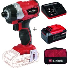 Mythriva Einhell Te-Cı 18 Li Bl Akülü Darbeli Vidalama + 5,2AH Akü+ Fastcharger + Bez Çanta
