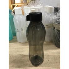 Mythriva Tupperware Eko Şişe 1 Lt Siyah Çevirmeli Kapak