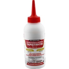 Mythriva Şeffaf Duvar Kağıdı Broşür Yapıştırıcısı 200 gr Hazır Tutkal Vinil Tekstil El Işi Kağıtları 1 Adet