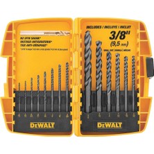 Mythriva Dewalt DW1162 14-Piece Black Oxide Drill Bit Set