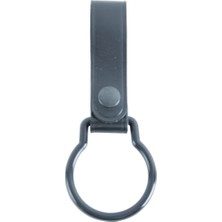 Mythriva Maglite D-Cell El Feneri Için Siyah Düz Deri Kemer Tutucu