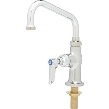 Mythriva T&s Brass B-0207 Tek Delikli Tabanlı Tek Kiler Bataryası, Güverte Montajı ve 15,7 cm Salıncak Nozulu