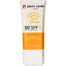 Mythriva Pierre Cardin Yüksek Uv Korumalı Koyu Leke Önleyici Spf 50 Güneş Kremi Yüz ve Tüm Vücut 50 ml