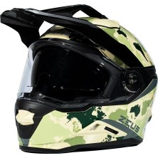 Zeus Kask ZS-913 Yellow Bf6 Green - Beden Xs