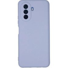 Huawei Nova Y70 Kılıf Nano Içi Kadife Silikon - Lila