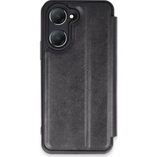 Vivo Y18 Kılıf Flip Cover - Siyah