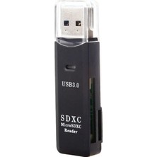 Varsoph Biishe® 2in1 USB 3.0 Micro Sd Hafıza Kartı - Tf Kart Okuyucu Hub Adaptör Veri Aktarıcı