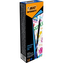 Neva Home Intensity Fine Liner Ince Uçlu Mavi Keçeli Kalem 12'li Kutu, 0.4 mm Ince Kalınlıkta Uç, Su Bazlı Mürekkep