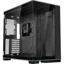 Neva Home O11D Evo Rgb Oyun Bilgisayarı Kasası Atx Siyah - Rgb Aydınlatmalı Midi Tower Pc Kasası, 455 Mm'ye Kadar Ekran Kartları, 420 Mm'ye Kadar Radyatör, Siyah Pc Case Çelik, Alüminyum