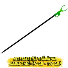 Ayarlanabilir Teleskopik Kamış Ayağı: Her Arazide Kusursuz Stabilite (70-120 Cm)
