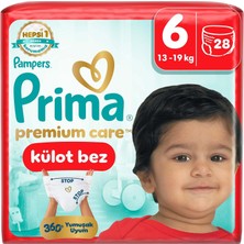Neva Home Premium Care Külot Bez 6 Numara 28 Adet Bebek Bezi