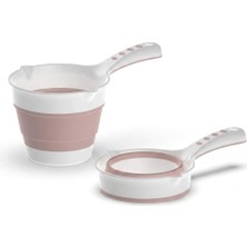 Neva Home Katlanabilir Maşrapa, Katlanır Banyo Maşrapası, Akordiyon Koçero (27CMX17CMX4CM)