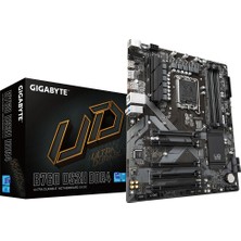Neva Home B760 DS3H Ddr4 LGA1700 Ddr4 5333MHZ(OC) Pcıe 4.0 M.2 Nvme Gigabit Lan USB 3.2 Atx Anakart
