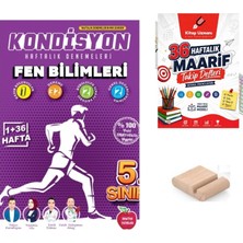 Newton Yayınları 5.sınıf Fen Kondisyon Haftalık Kazanım Deneme 2027 Maarif Modeli+Telefon Tutucu+Maarif Defteri