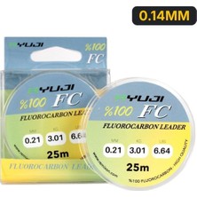 Ryuji %100 Fc 25M Fluoro Carbon Leader Misina
