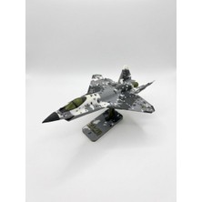 Su-75 Checkmate Savaş Uçağı Maketi – Standlı 3D Baskı Uçak Figürü Sök-Tank Stand