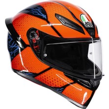 Agv Kask K1 S Speedarmor Black Orange Blue - Beden L
